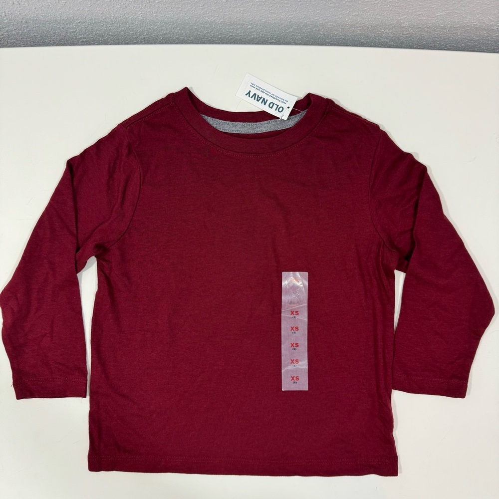 Old Navy Boy’s Burgundy Long-sleeve shirt
